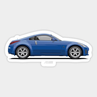 350Z Z33 Blue Sticker